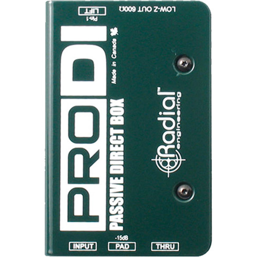 картинка Директ-бокс Radial Engineering ProDI Direct Box R800 1100 от магазина Одежда+
