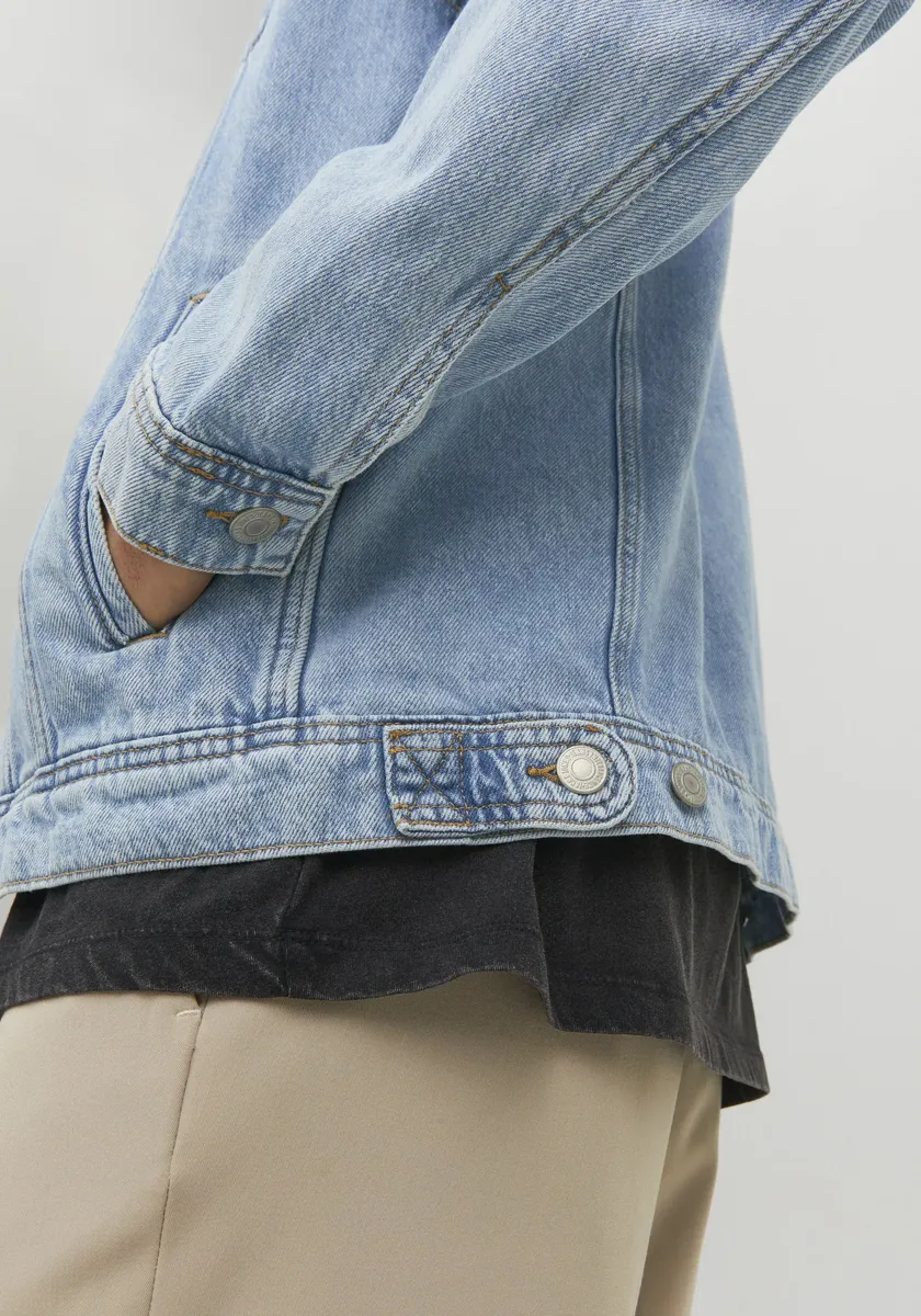 картинка Джинсовая куртка Jack & Jones "JJIJEAN JJJACKET MF 023", синий от магазина Одежда+