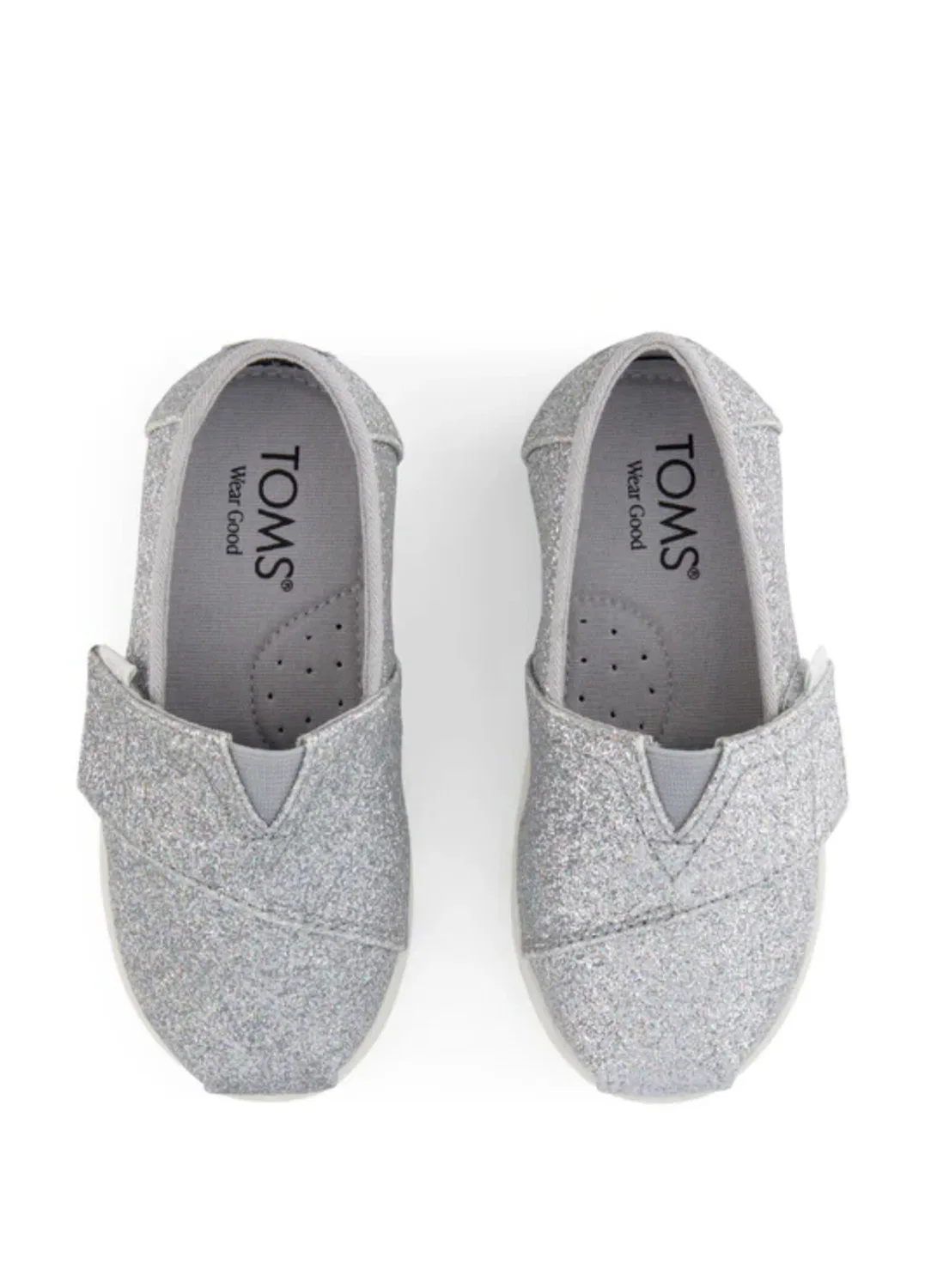 картинка Эспадрильи Toms Alpargata Classic, серебристый от магазина Одежда+