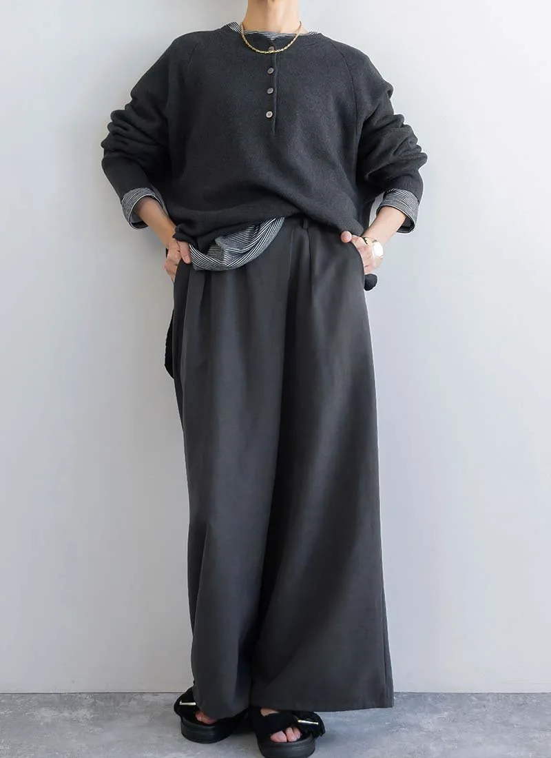 картинка Вязаная рубашка-поло с воротником-стойкой Fashfren, Charcoal от магазина Одежда+