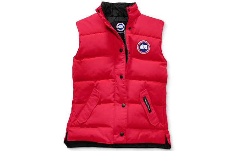 картинка Женский жилет Canada Goose стеганый, красный от магазина Одежда+