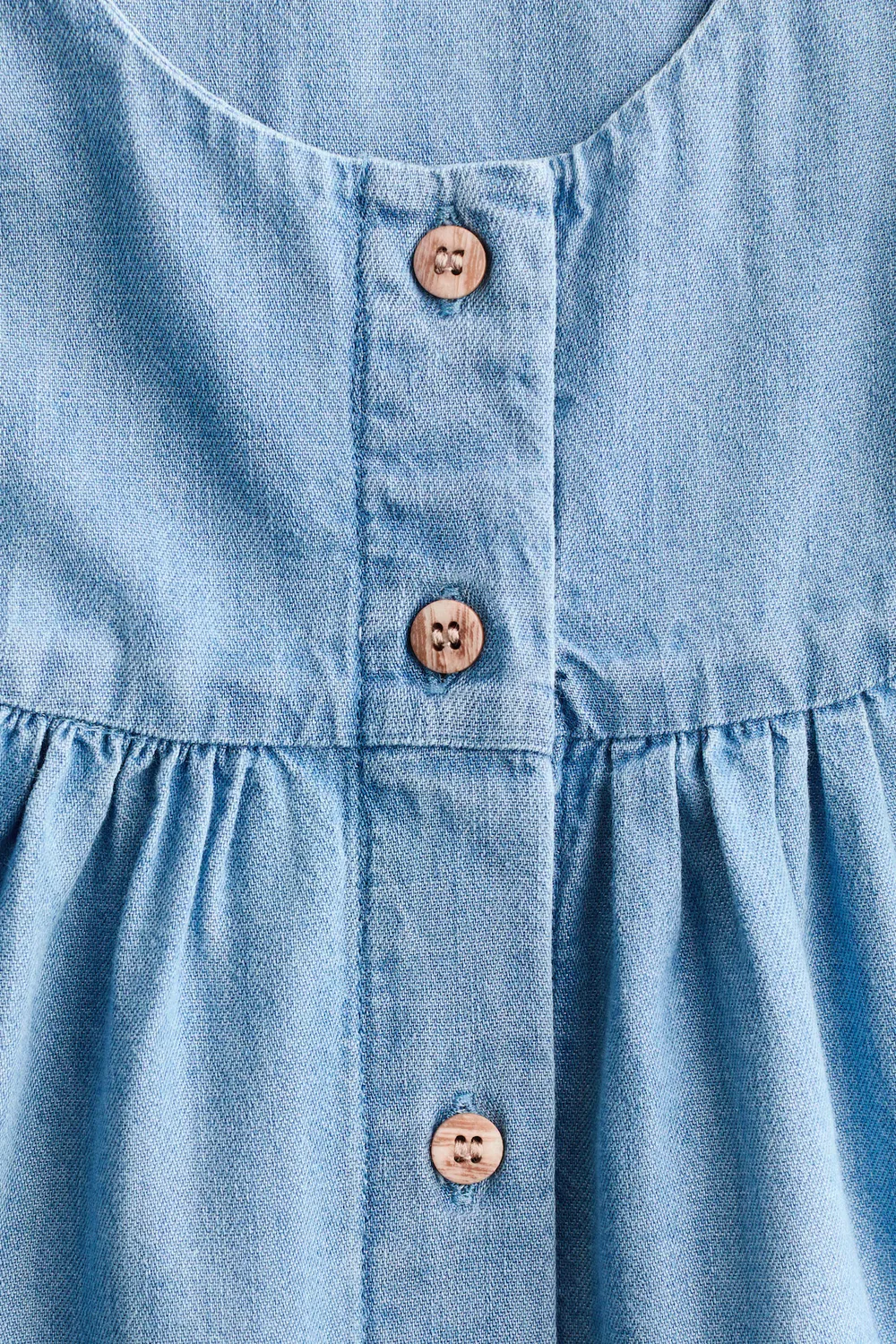 картинка Джинсовое платье H&M, Helles Denimblau от магазина Одежда+