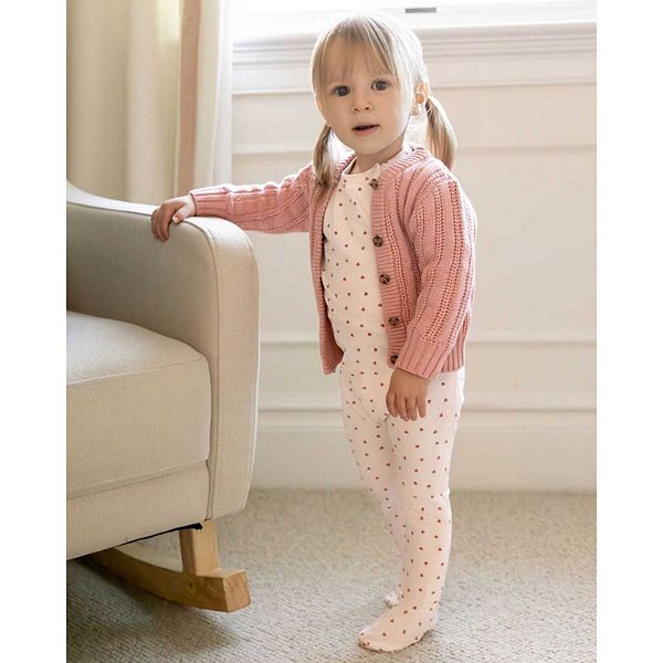 картинка Комбинезон Baby clover-print с потайной молнией Memoi от магазина Одежда+