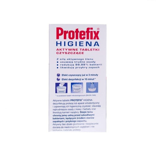 картинка Чистящие таблетки для зубных протезов Protefix Active от магазина Одежда+