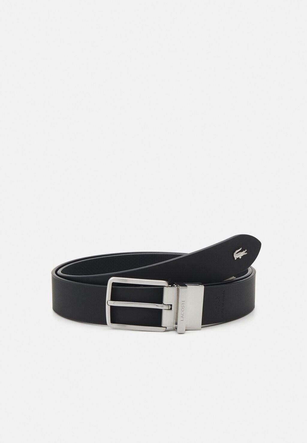 картинка Кожаный ремень Lacoste Noir от магазина Одежда+