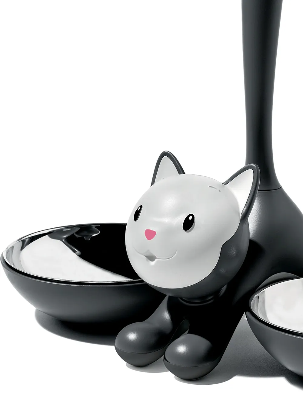 картинка Миска для кошки Tigrito Alessi, черный от магазина Одежда+