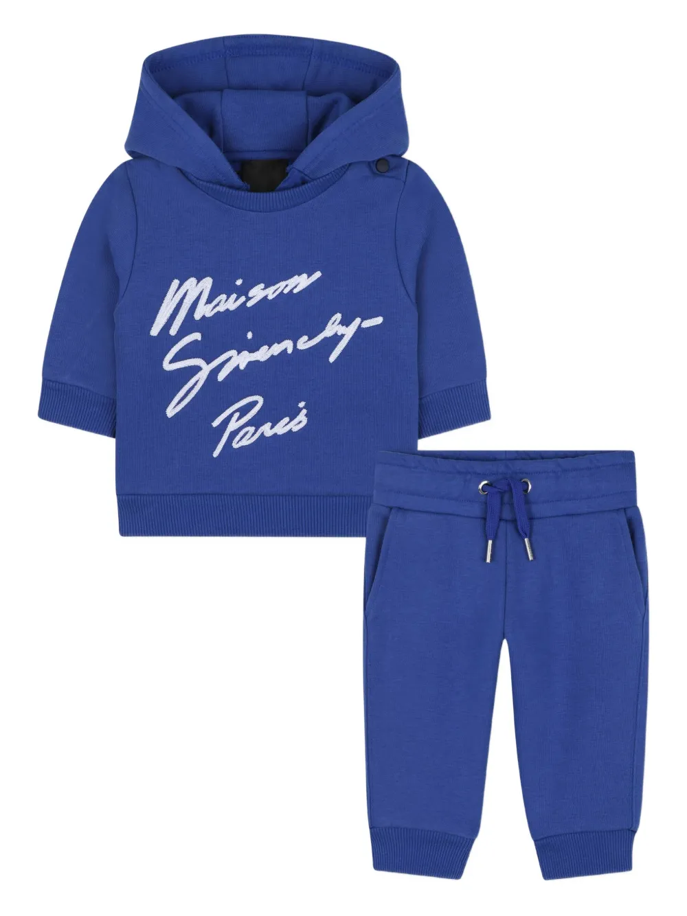 картинка Спортивный костюм с капюшоном Givenchy Kids, синий от магазина Одежда+