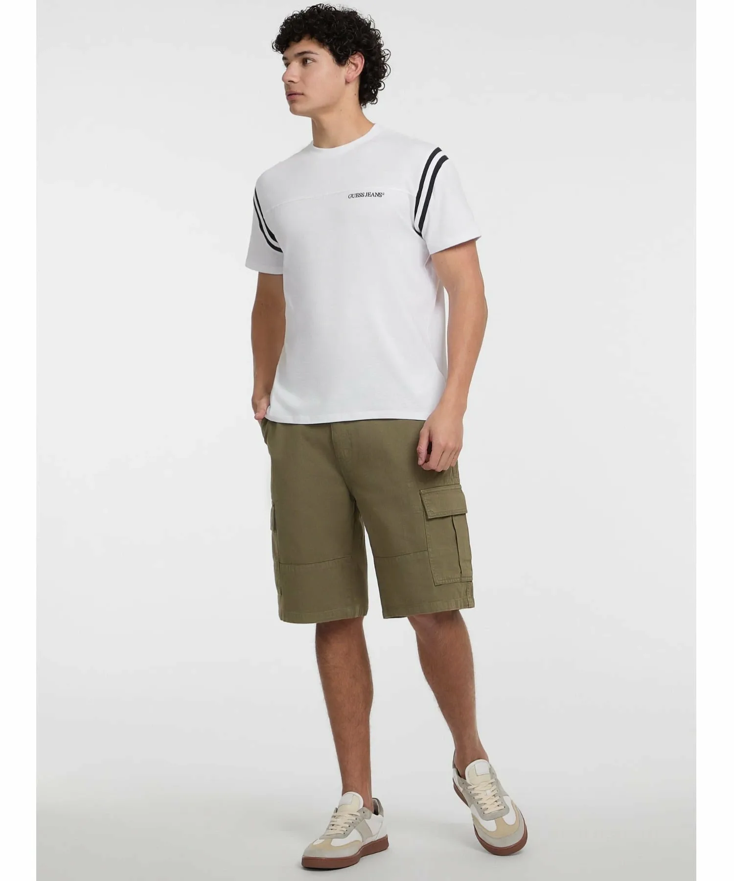 картинка Шорты-чиносы карго (размер M) Guess Jeans, Khaki (G8EV) от магазина Одежда+