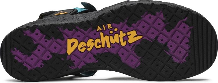 картинка Сандалии Nike ACG Air Deschutz 'Black Vivid Purple', черный от магазина Одежда+