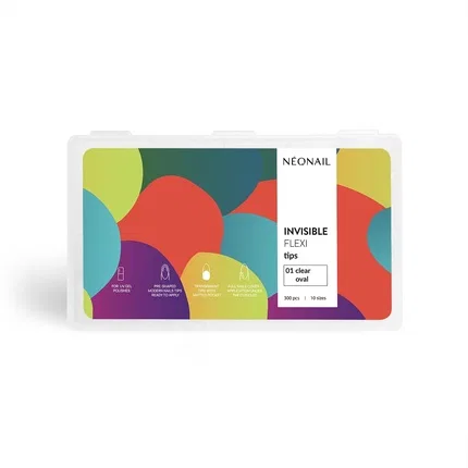 картинка Гибкие накладные ногти Néonail, Цвет Clear Oval от магазина Одежда+