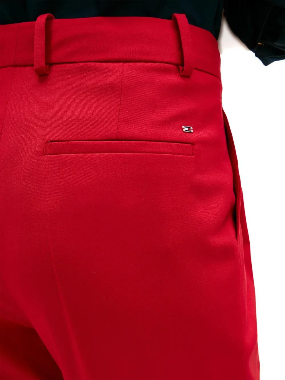 картинка Брюки в складку Tommy Hilfiger, красный от магазина Одежда+