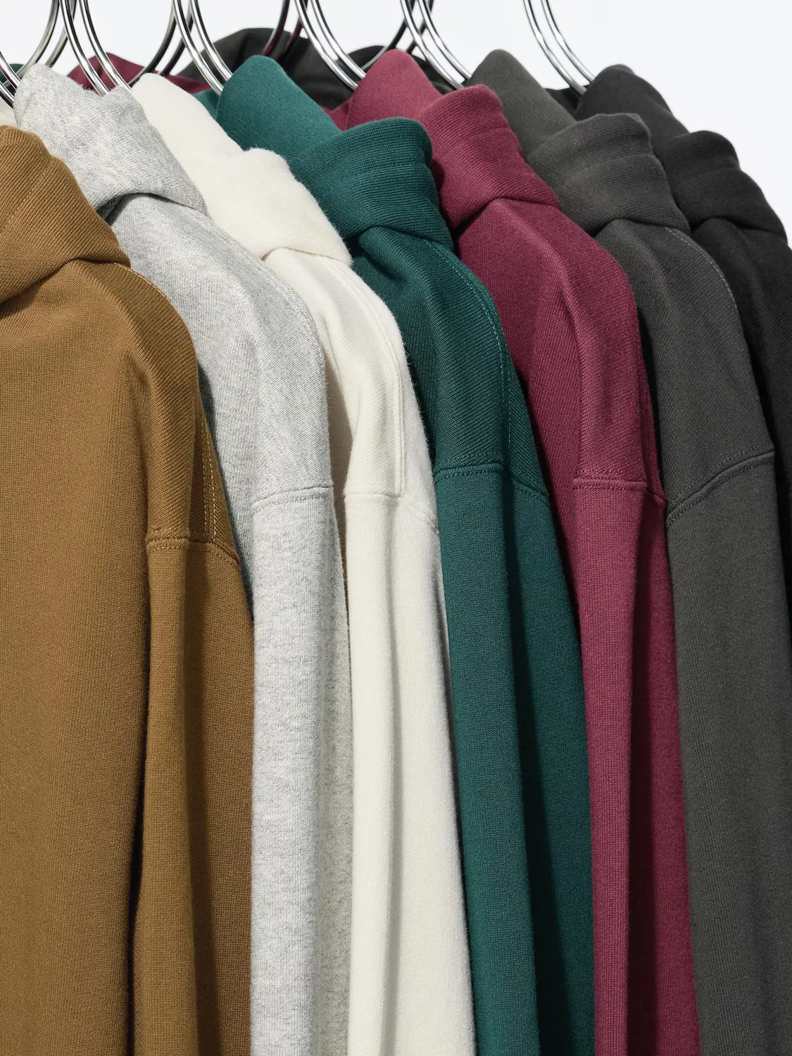 картинка Толстовка Uniqlo Sweat Full-Zip, 58 темно-зеленый от магазина Одежда+