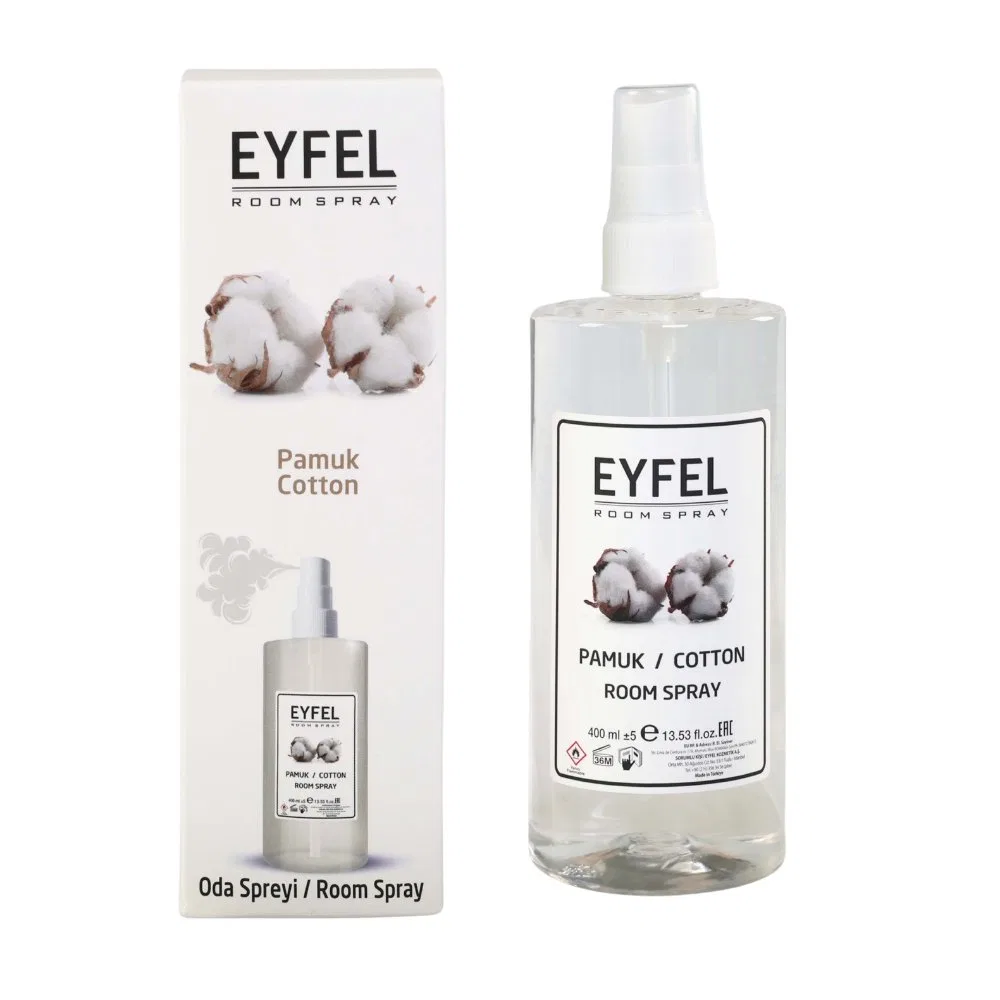 картинка Освежитель воздуха в спрее Cotton 400 мл Eyfel от магазина Одежда+