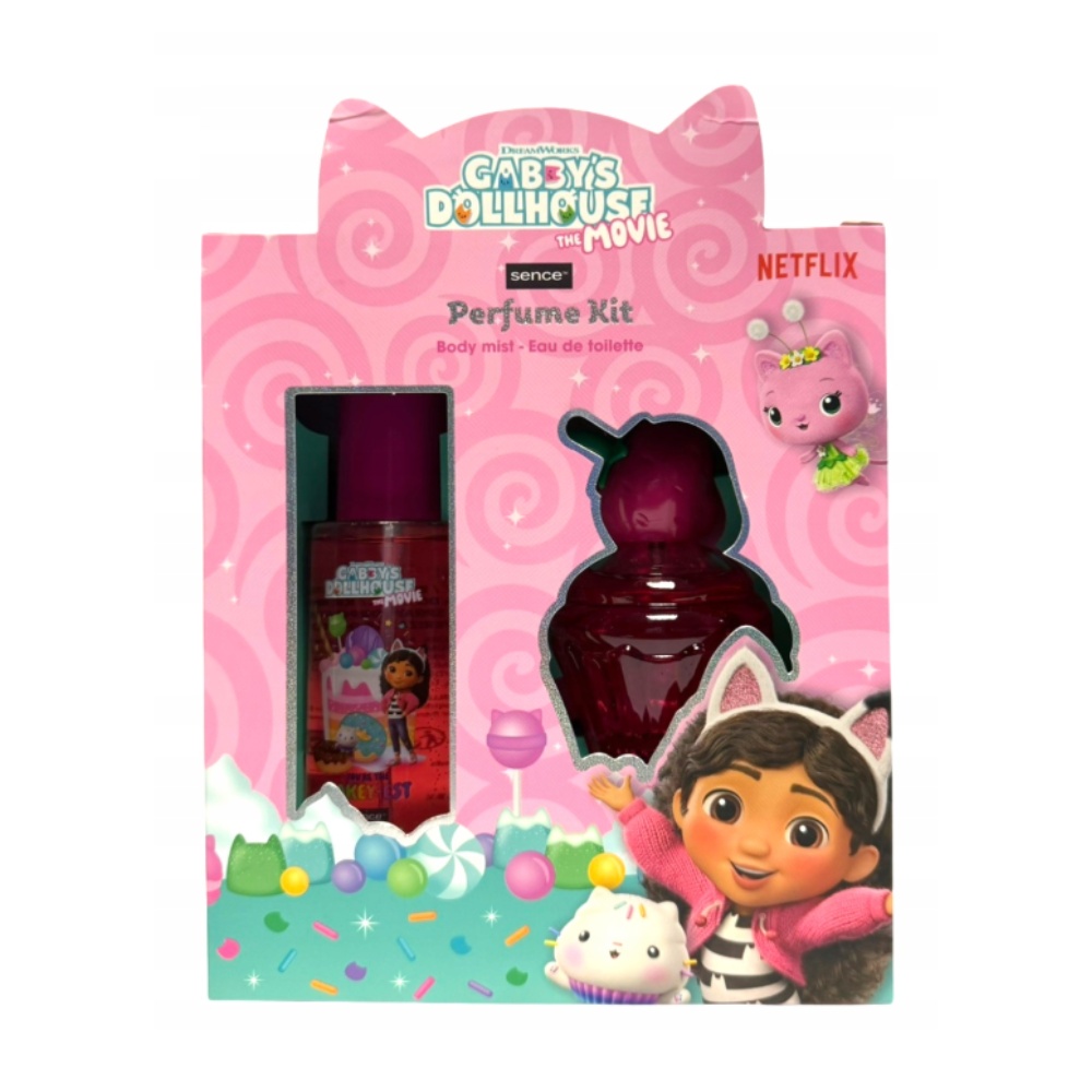 картинка Набор детский парфюмерный Gabby's Dollhouse Sence, 2 предмета от магазина Одежда+