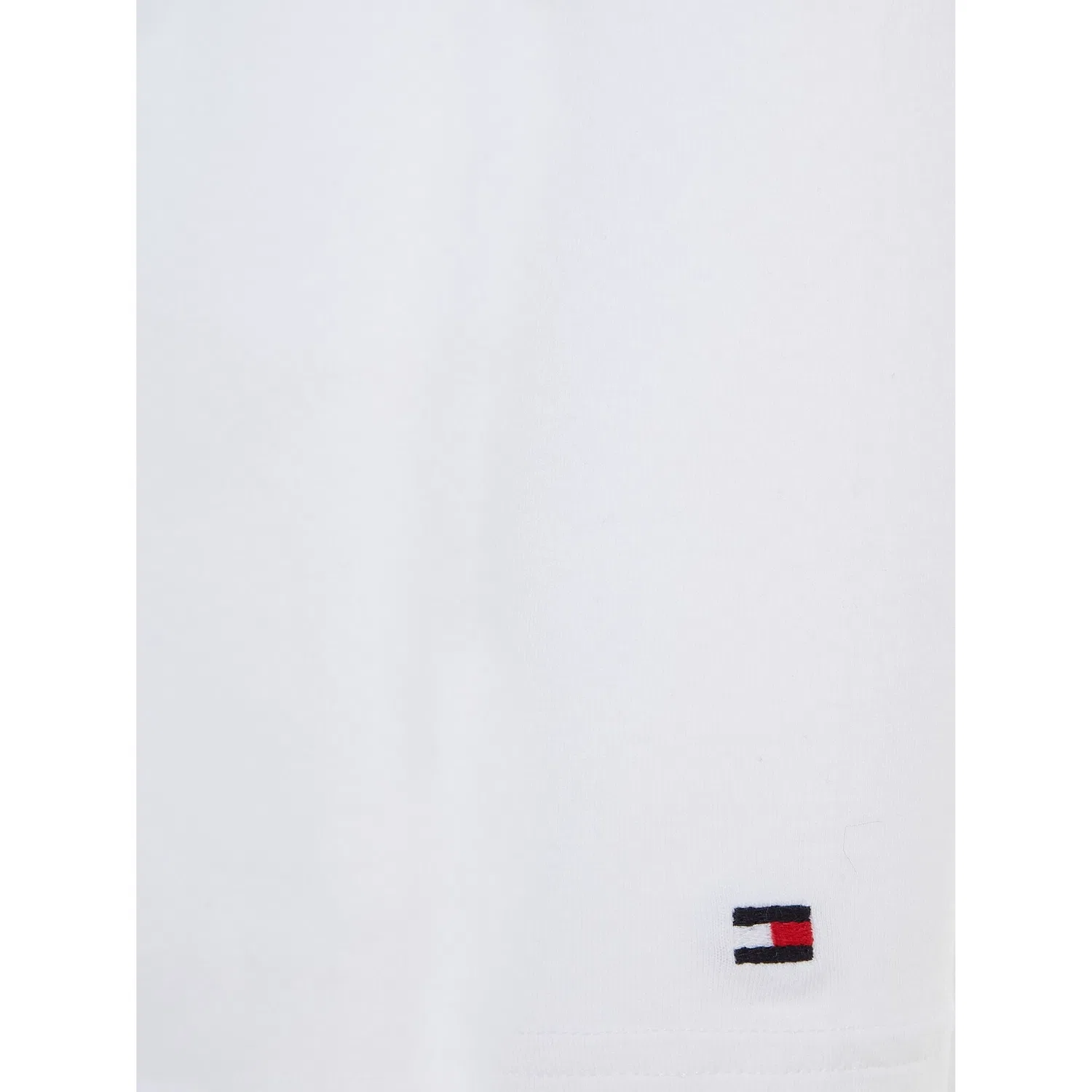 картинка Мужская хлопковая футболка с длинным рукавом Tommy Hilfiger Underwear, White от магазина Одежда+