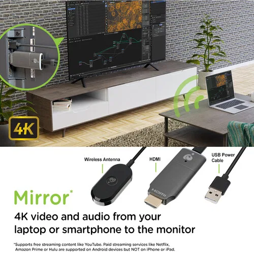 картинка Беспроводной мини-приемник IOGEAR для совместного использования экрана 4K UHD от магазина Одежда+