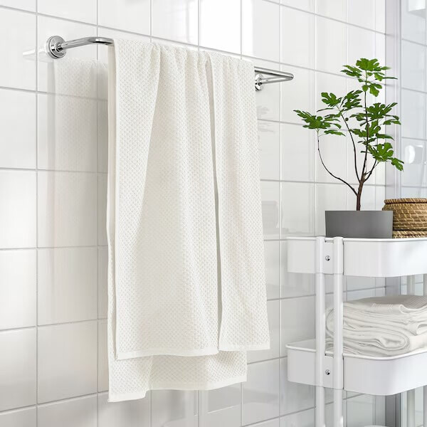 картинка Полотенце банное Ikea Gulvial, 70x140 см, белый от магазина Одежда+