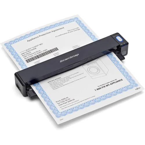 картинка Беспроводной мобильный сканер Ricoh ScanSnap iX100 (черный) от магазина Одежда+