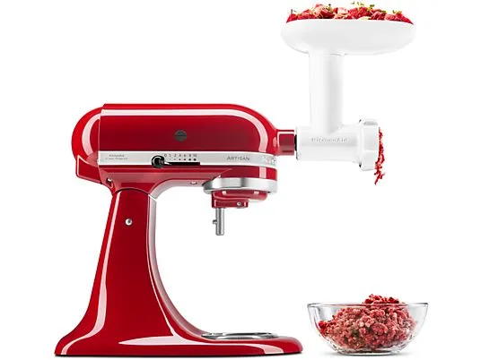 картинка Насадка-мясорубка KitchenAid 5KSMFGA, белый от магазина Одежда+