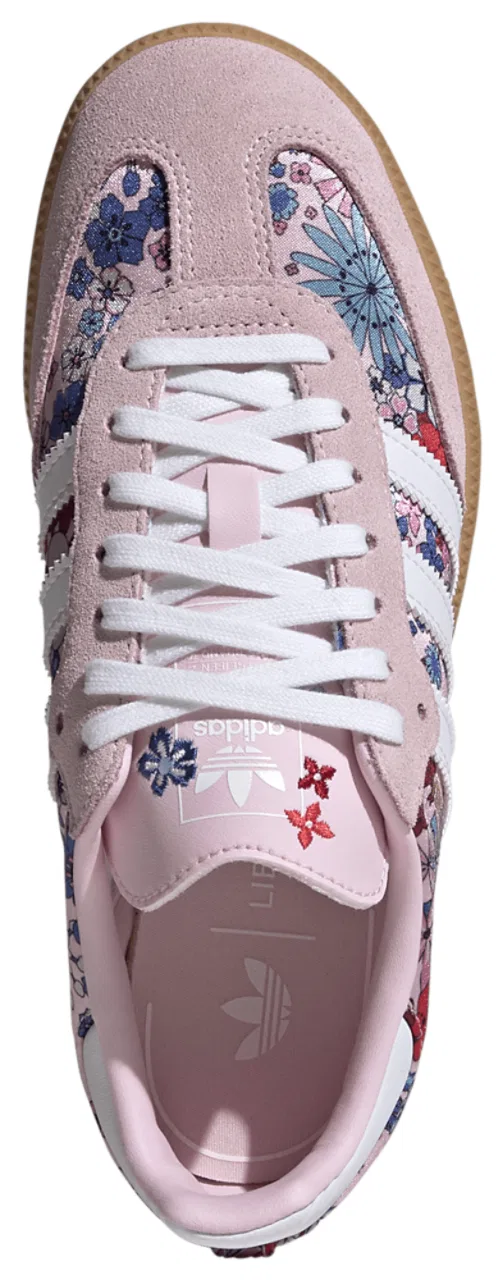 картинка Кроссовки для девочек Samba OG Adidas, розовый/синий от магазина Одежда+