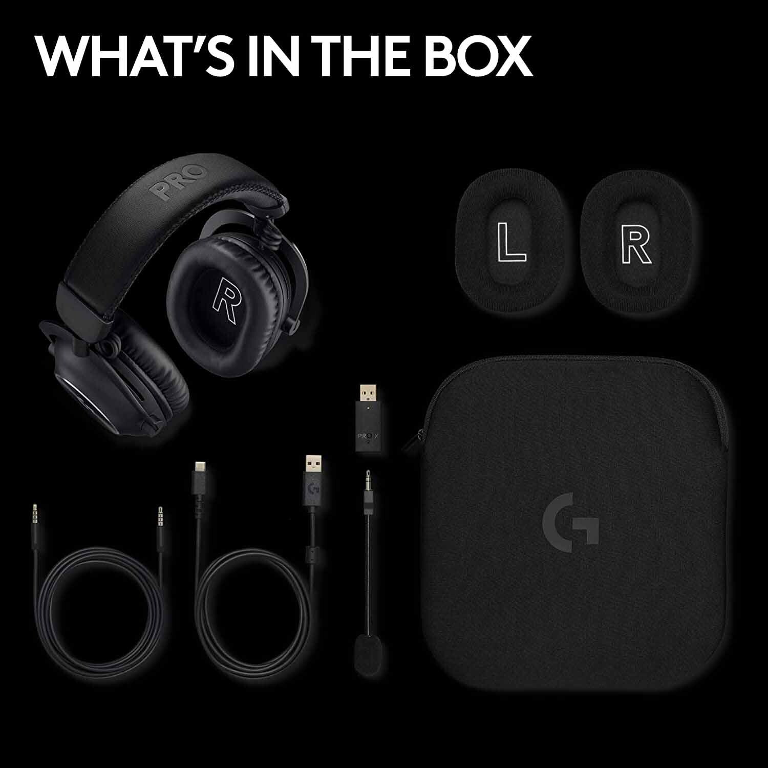 картинка Игровая гарнитура Logitech G Pro X 2 Lightspeed, черный от магазина Одежда+