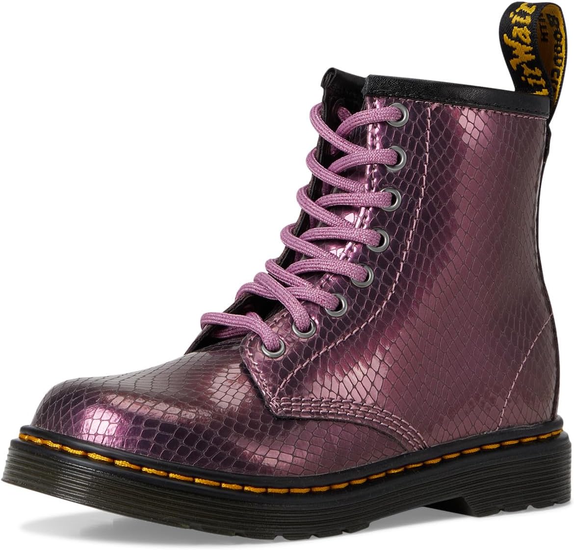 картинка Ботинки Dr. Martens 1460 Softy T унисекс для детей, розовый от магазина Одежда+
