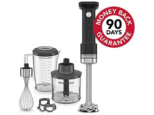 картинка Погружной блендер KitchenAid 5KHBRV05BM, черный от магазина Одежда+