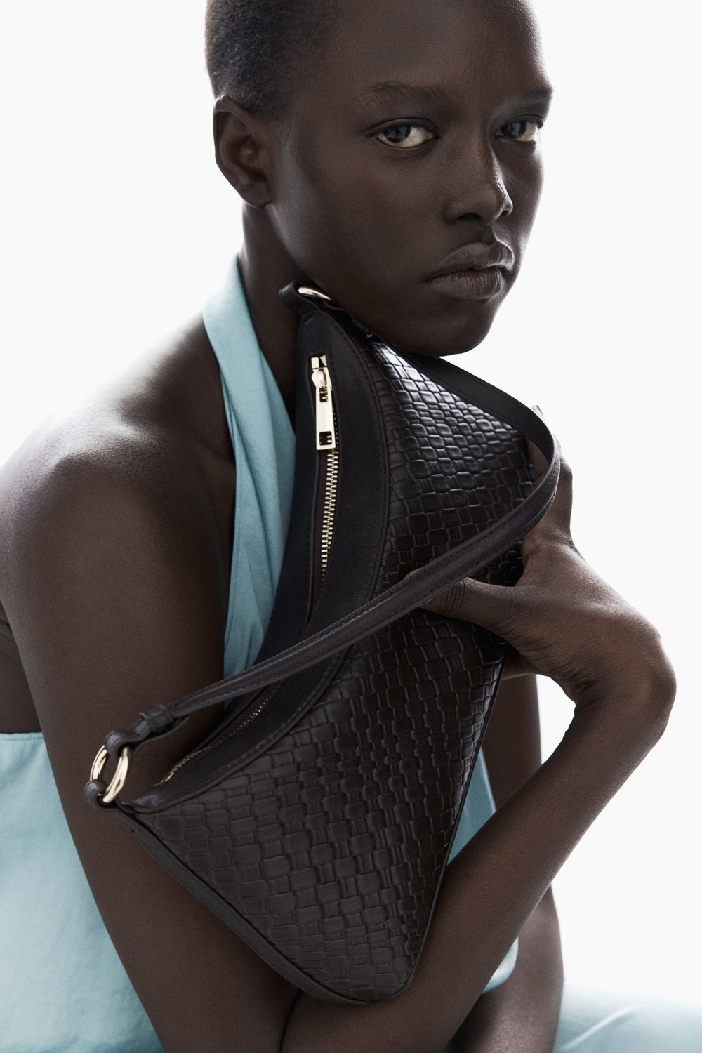 картинка Сумка H&M Shoulder, темно-коричневый от магазина Одежда+