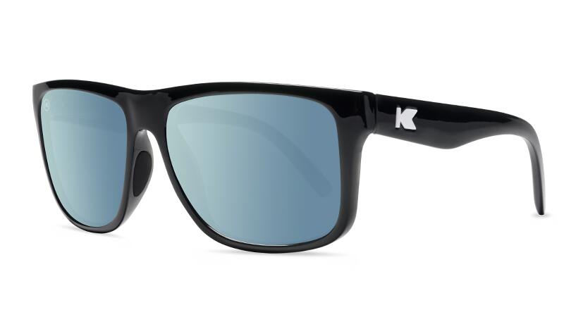 картинка Солнцезащитные очки KNOCKAROUND поляризованные чёрный желе / небесно-голубой от магазина Одежда+