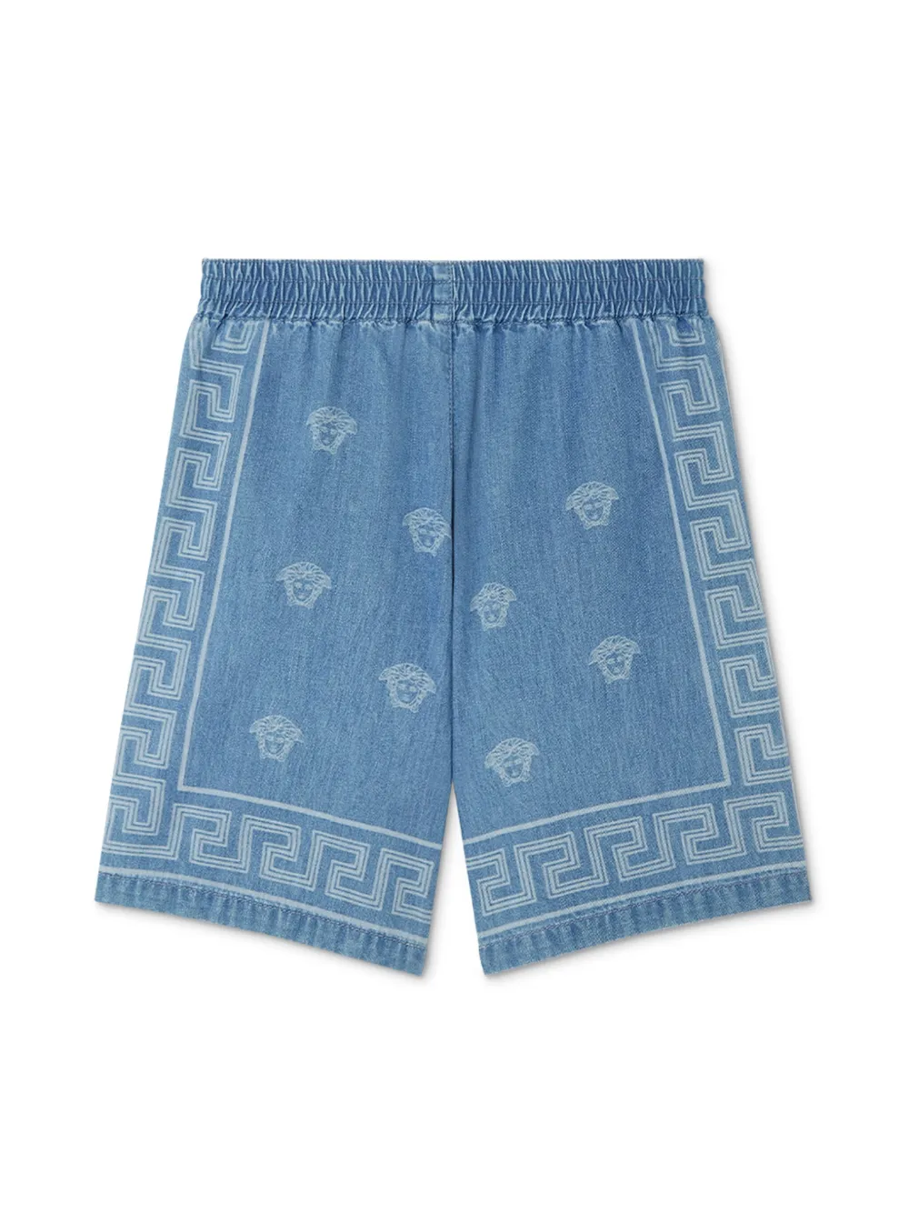 картинка Джинсовые шорты Medusa Bandana Versace Kids, синий от магазина Одежда+