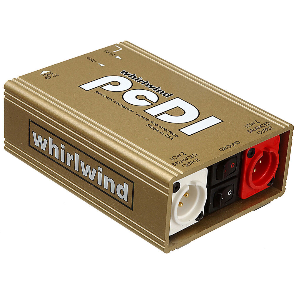 картинка Директ-бокс Whirlwind pcDI Stereo Line Interface PCDI от магазина Одежда+