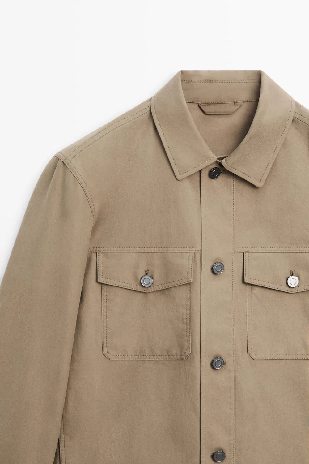 картинка Куртка Massimo Dutti Double Pocket Trucker, охра от магазина Одежда+