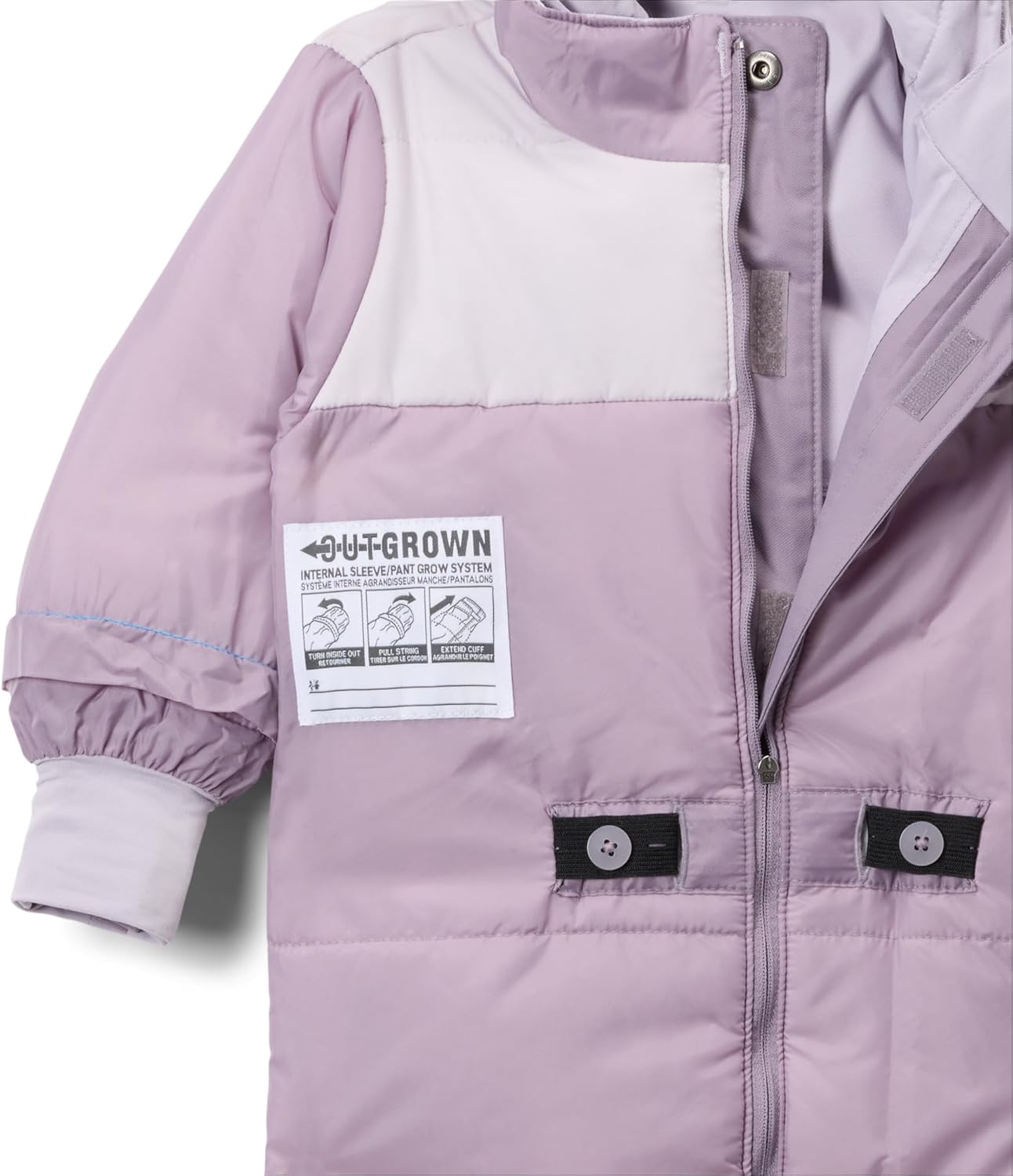 картинка Columbia мальчиков Buga III комбинезон, Shale Purple/Lavender Pearl от магазина Одежда+