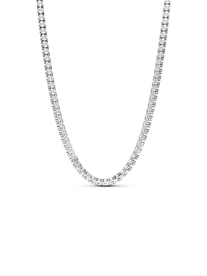 картинка Ожерелье Pandora Tennis Choker Necklace, стерлинговое серебро от магазина Одежда+