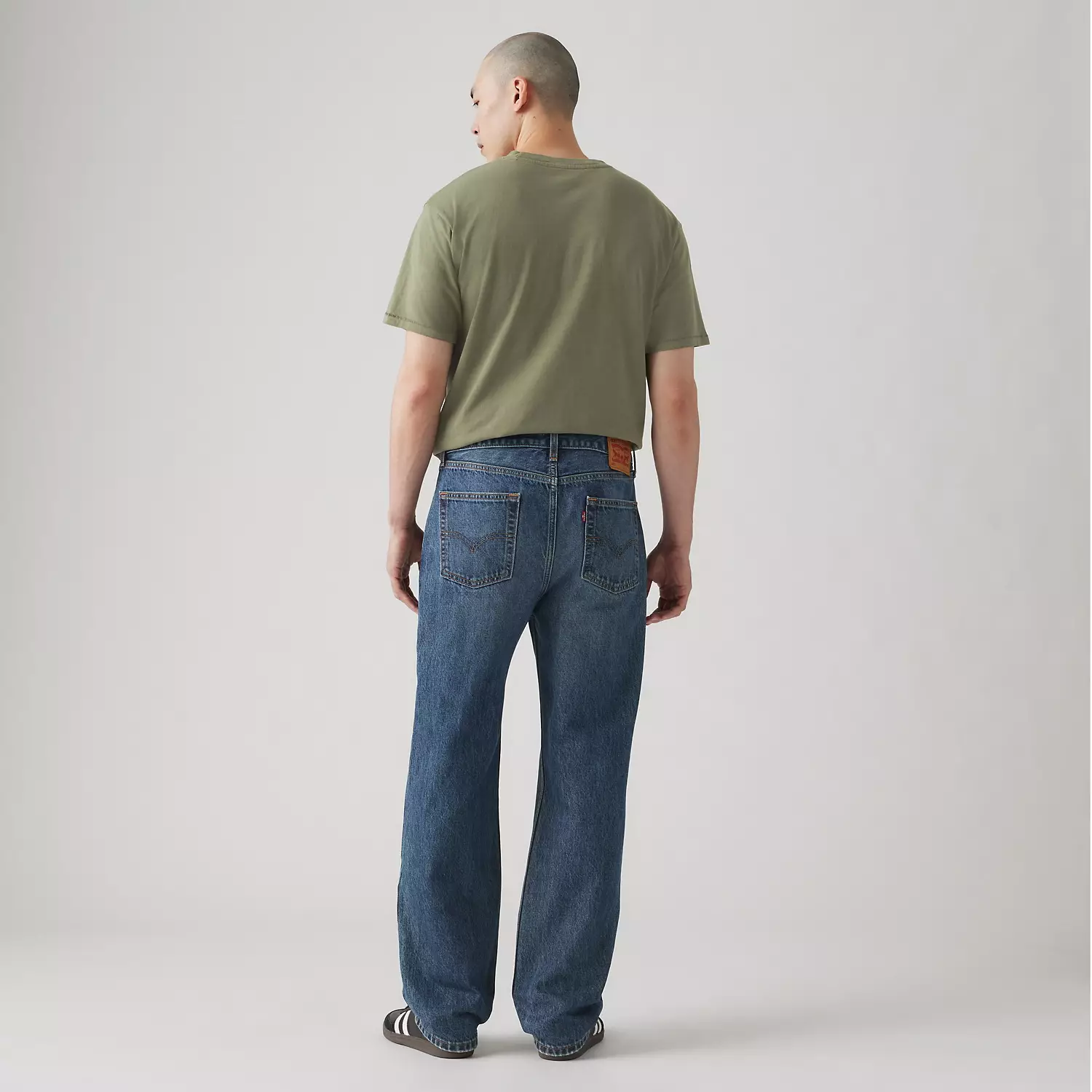 картинка Мужские джинсы Levi's 565 Loose Straight, глубокий синий от магазина Одежда+