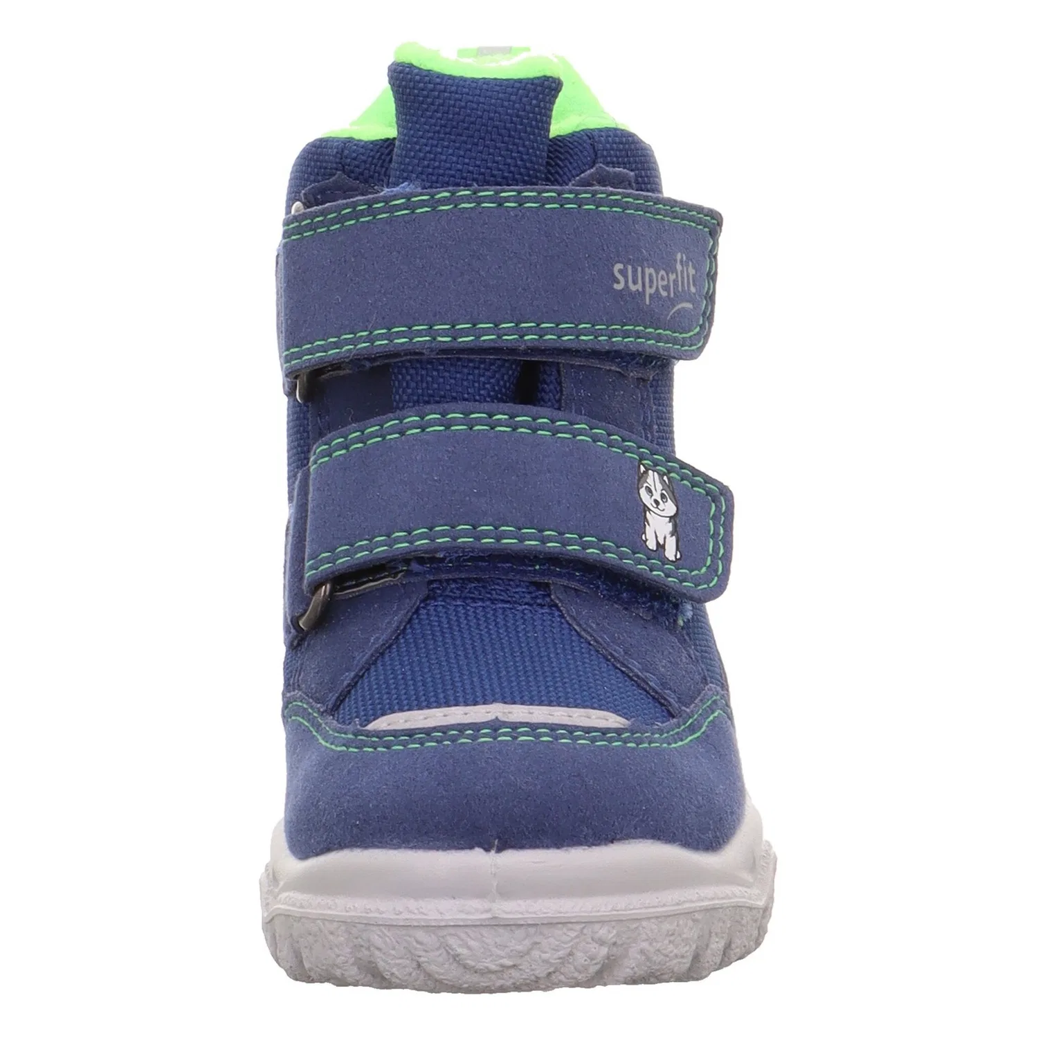 картинка Детские зимние дутики Superfit, Blue/Light Green от магазина Одежда+