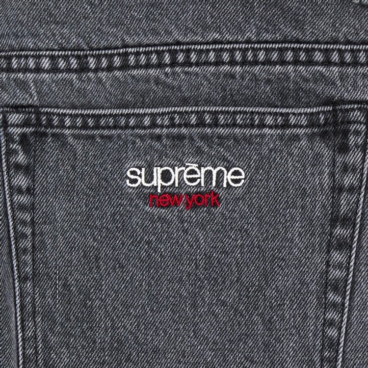 картинка Джинсы Supreme Baggy Jean 'Washed Black', черный от магазина Одежда+