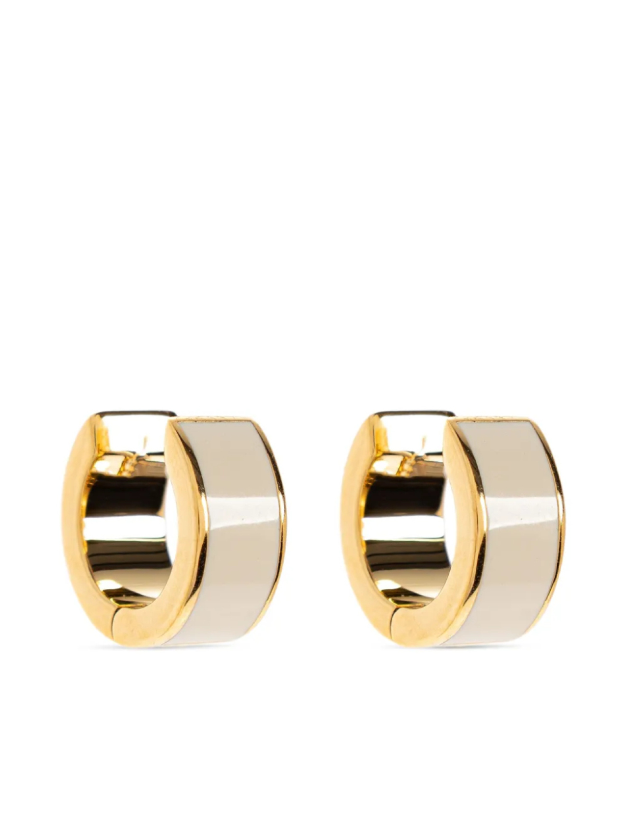 картинка Серьги Tory Burch Kira Huggie, золотой от магазина Одежда+