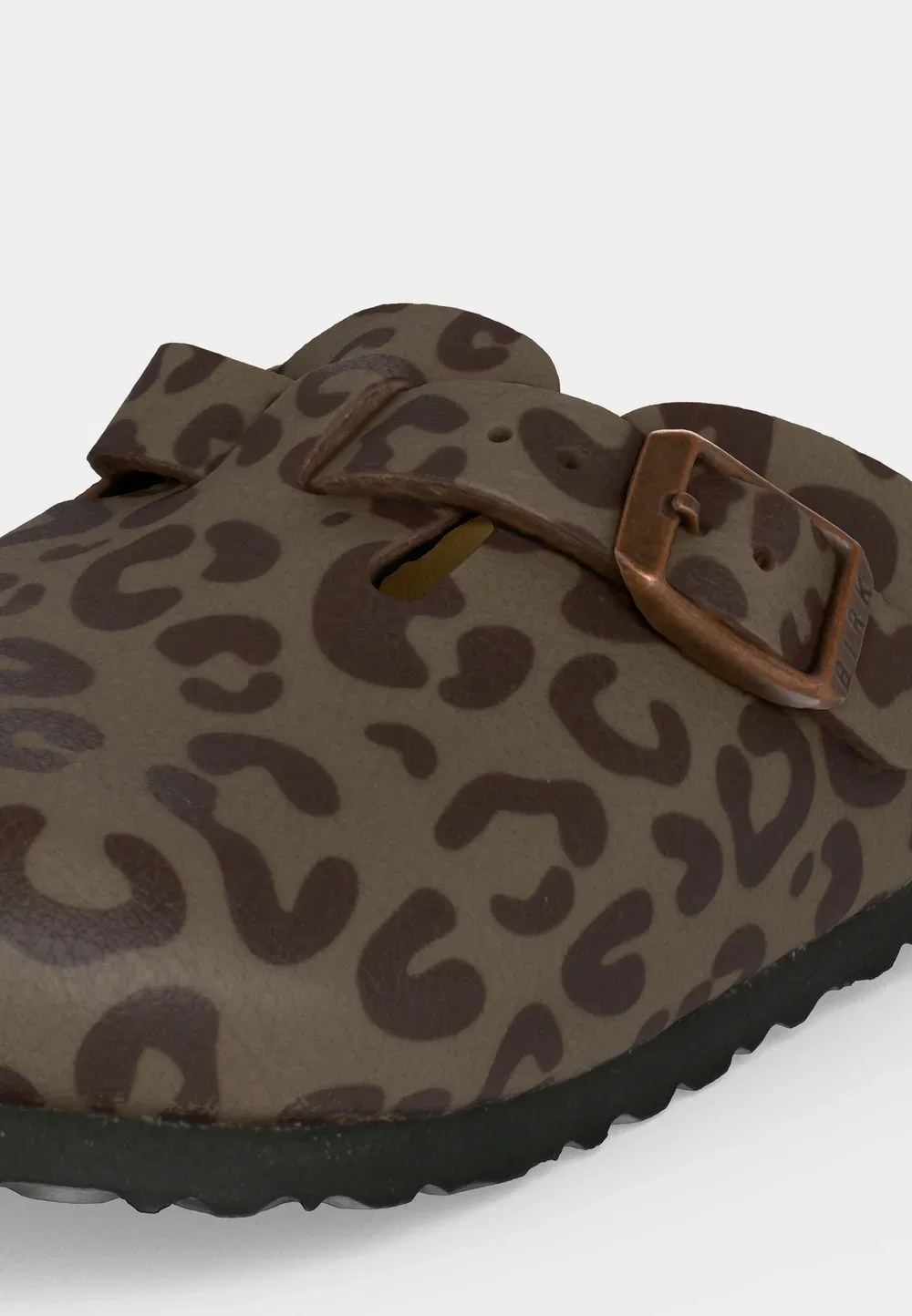 картинка Детские узкие тапочки Boston с принтом Leo Birkenstock, Multi-Coloured от магазина Одежда+