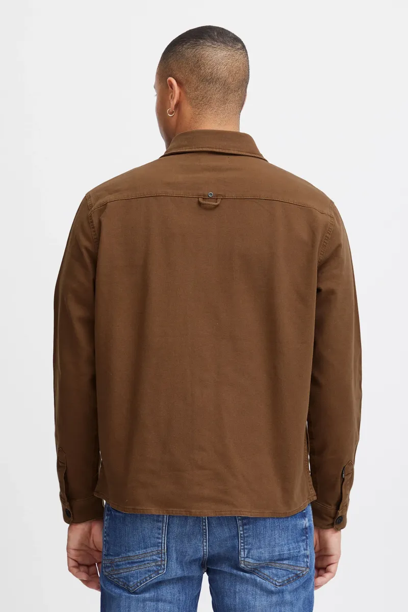 картинка Куртка-рубашка из смесового материала "BLEND BHJacket", цвет Toffee от магазина Одежда+