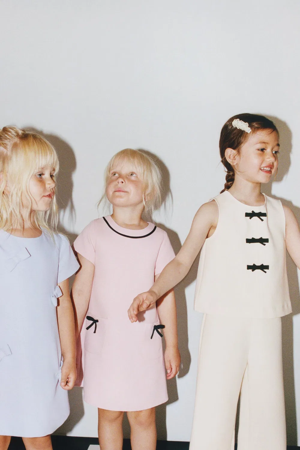 картинка Платье с бантом ZARA, Pastel blue от магазина Одежда+