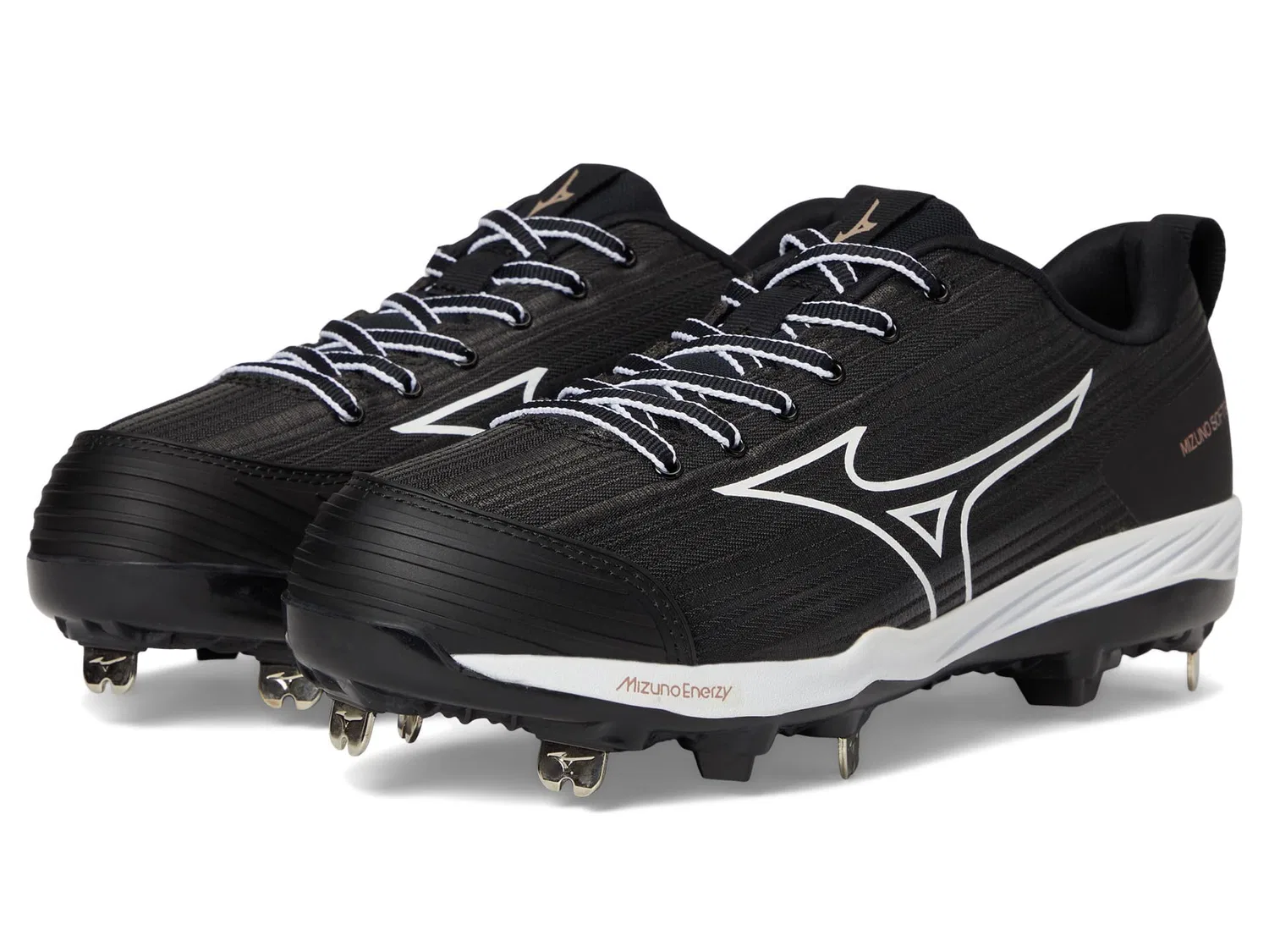 картинка Женские бутсы для софтбола Sweep 6 Mizuno, Black White от магазина Одежда+