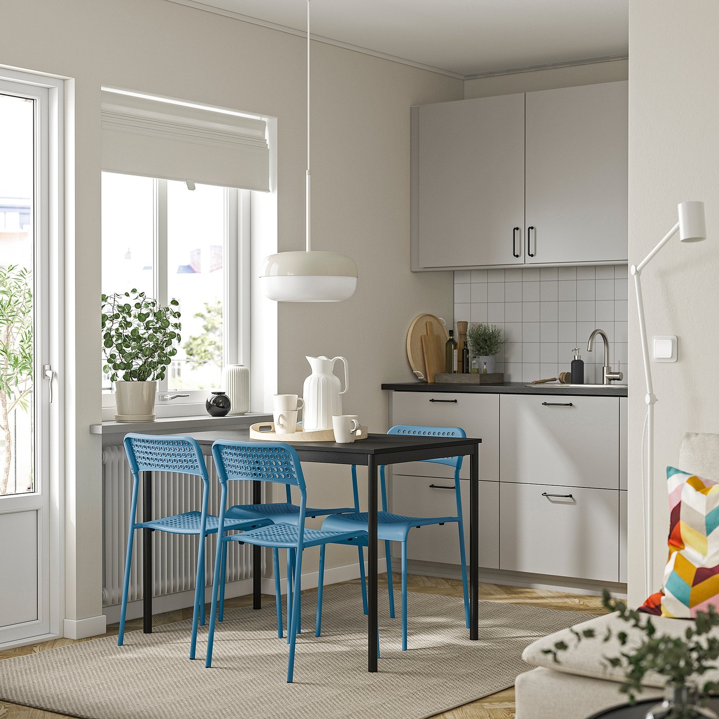 картинка Стул Ikea Sandsberg, синий от магазина Одежда+