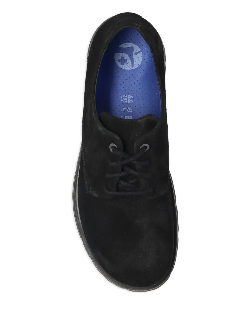 картинка Дерби из замши на шнуровке Highwood Birkenstock, черный от магазина Одежда+