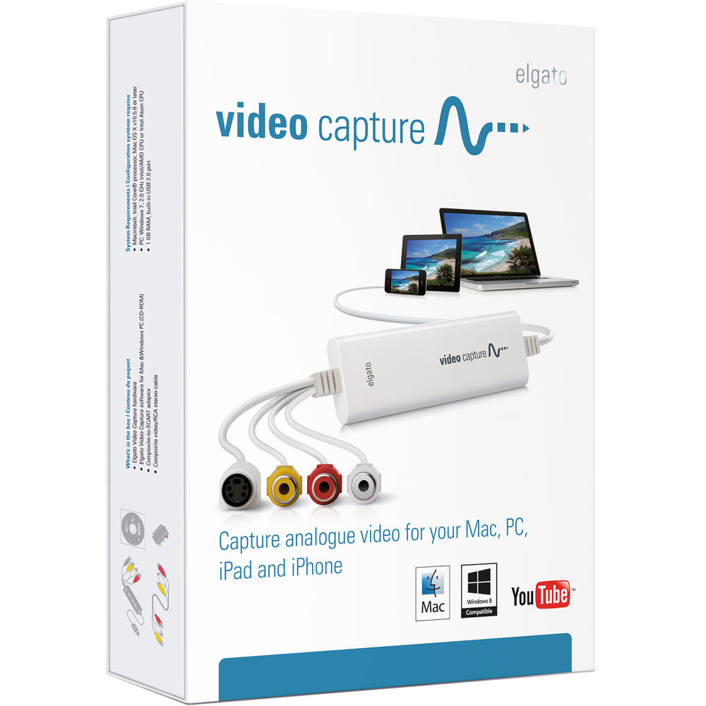 картинка Аналоговое USB-устройство видеозахвата Elgato от магазина Одежда+