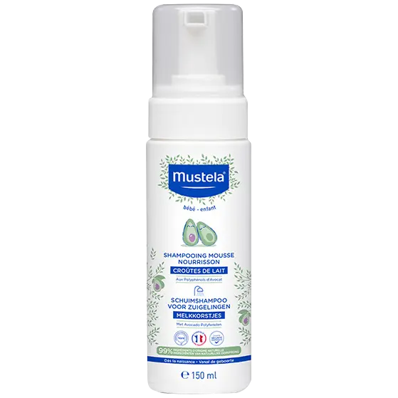 картинка Mustela пенный шампунь для малышей, 150 мл от магазина Одежда+