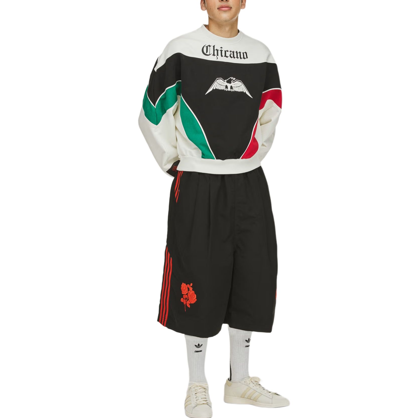 картинка Свитшот Adidas Originals X Willy Chavarria Chicano, экрю от магазина Одежда+