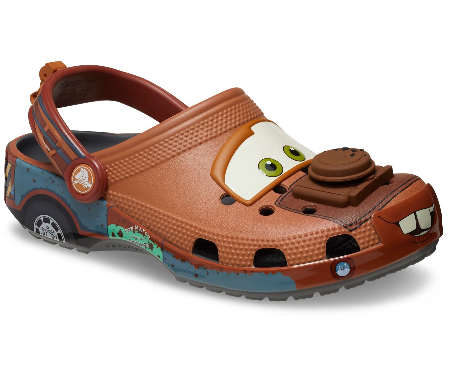 картинка Сабо детские Crocs Classic Disney And Pixar Cars, коричневый от магазина Одежда+