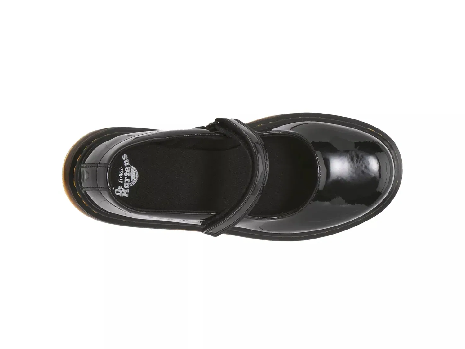 картинка Туфли Mary Jane с пряжкой, Maccy, Dr. Martens, черный от магазина Одежда+