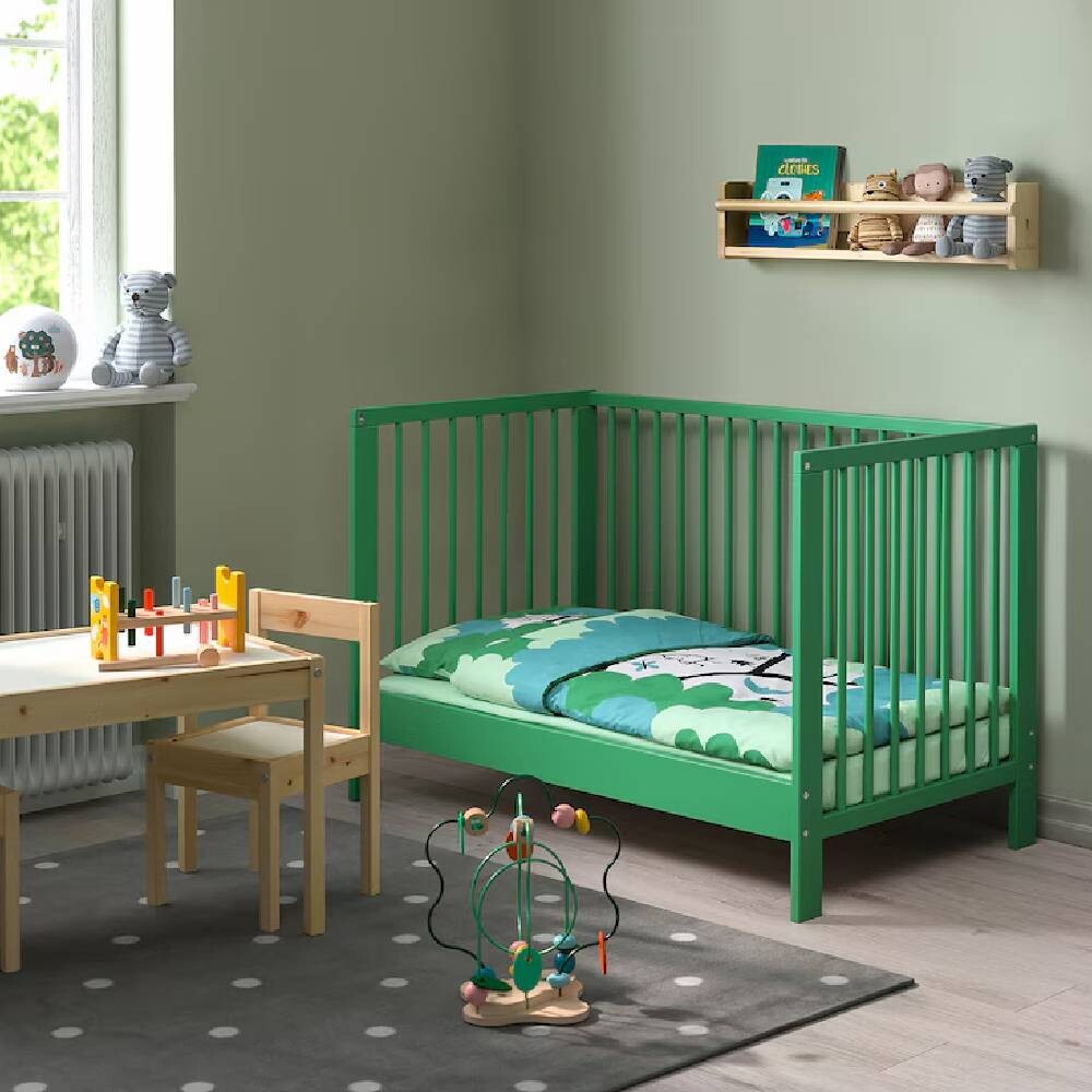 картинка Детская кровать Ikea Gulliver 60X120 см, зеленый от магазина Одежда+